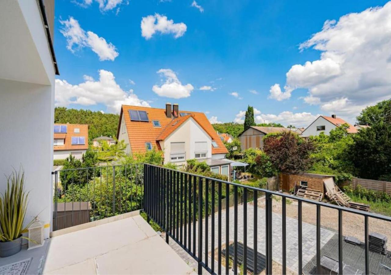 Geschmackvoller Neubau In Zirndorf. Apartment Bagian luar foto